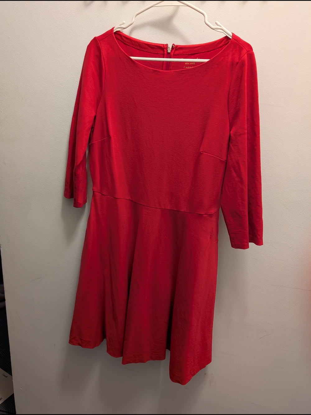 Kate Spade Women’s Red Fit-and-Flare Skater Dress - Picture 7 of 9